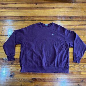 Champion Reverse Weave Crewneck Sweatshirt Plum Purple Adult 2X-Large VTG EUC